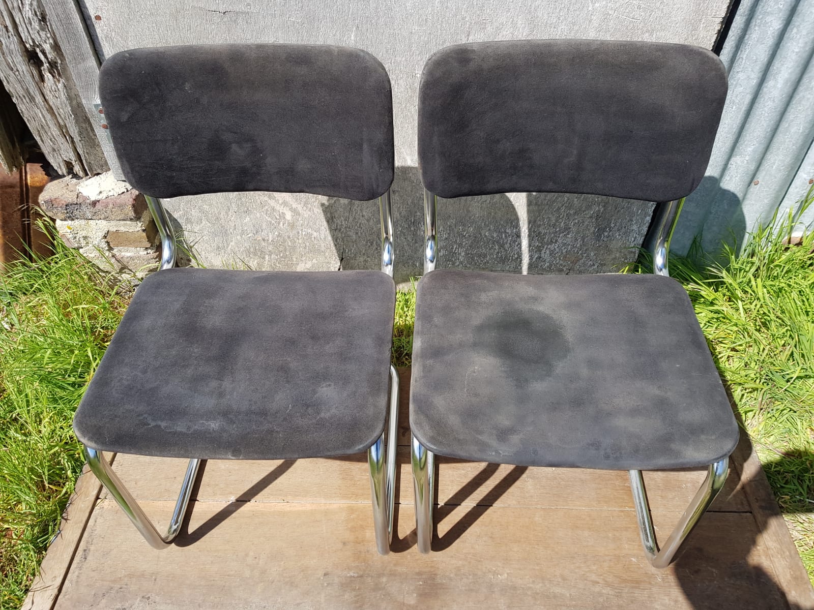 Pair old chairs