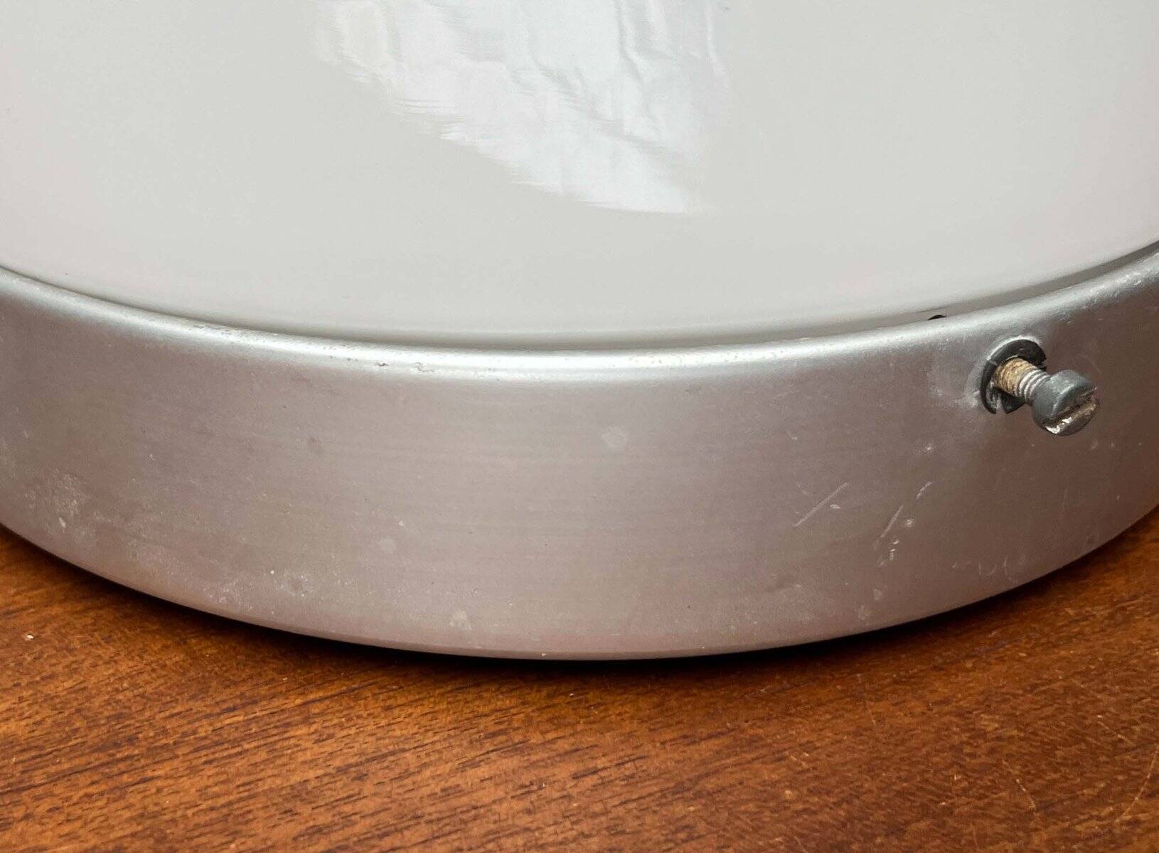 Modern Minimalist Ceiling Light from the Mid-Century by SLO Sähkölíikkeiden Oy Finland, 1960s