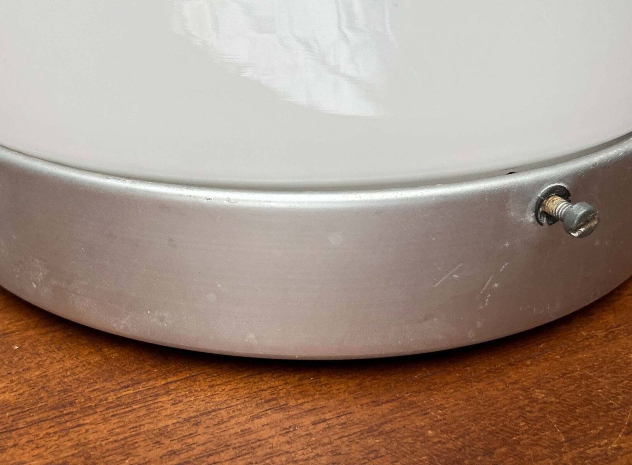 Modern Minimalist Ceiling Light from the Mid-Century by SLO Sähkölíikkeiden Oy Finland, 1960s