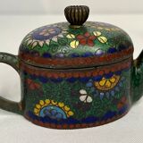 Cloisonné bronze jugs, early 20th century, China