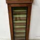 Vitrine murale en bois naturel XIX siècle