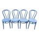 4 chaises bistrot années 80 ikea