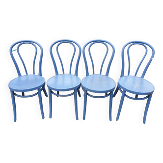 4 chaises bistrot années 80 ikea