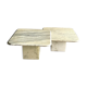 Marble nesting coffee tables, 1960s, France