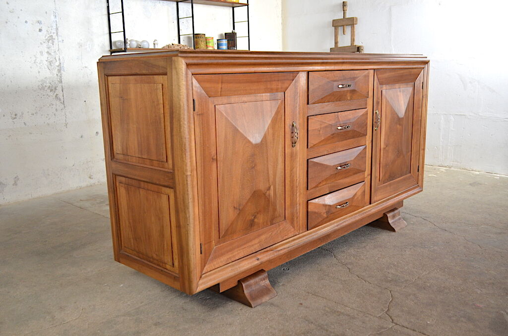 Vintage Lucie Walnut sideboard 1950