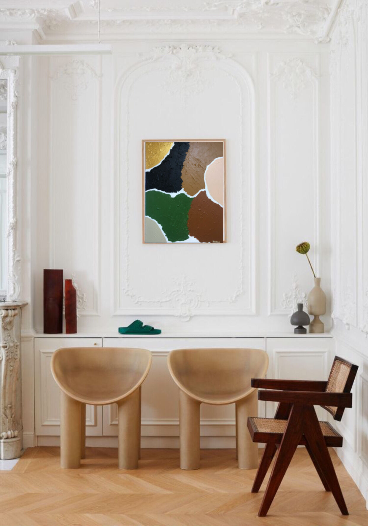 Acrylic painting living room painting