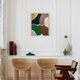 Acrylic painting living room painting