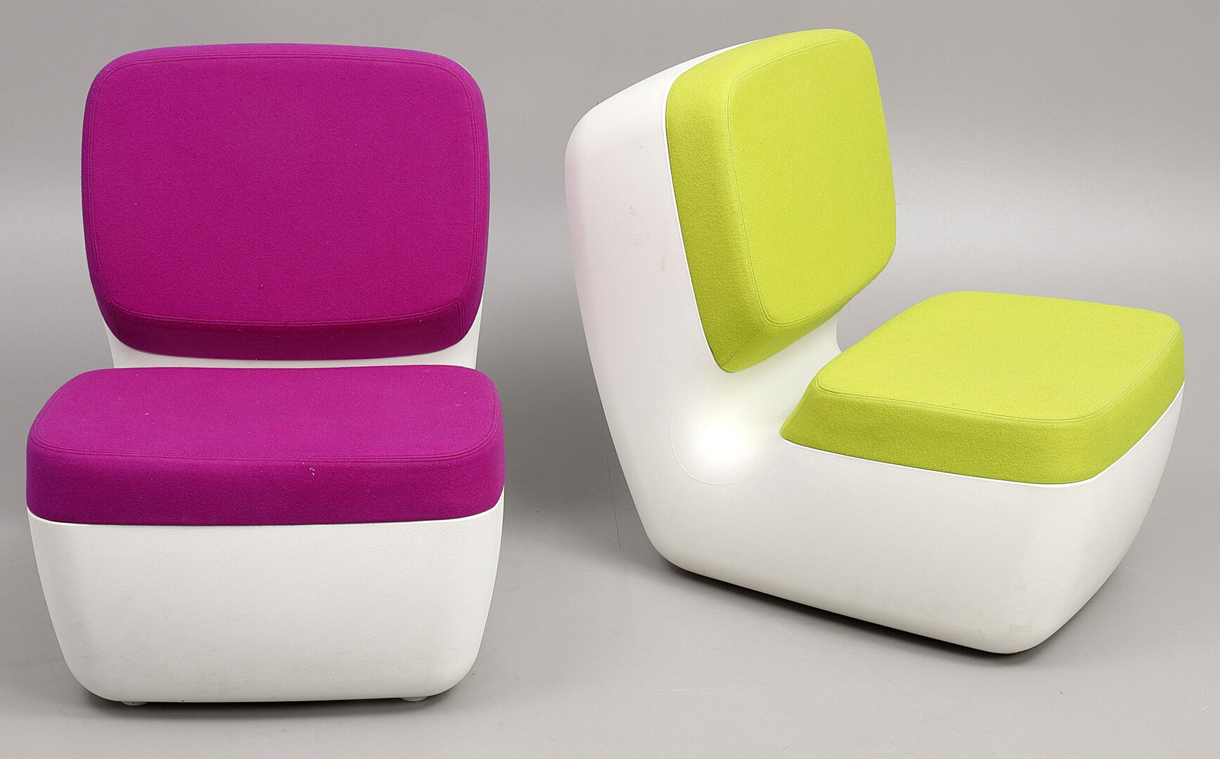 Nimrod armchairs by Marc Newson for Magis