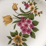 Flat and dessert plate Gien Floréal