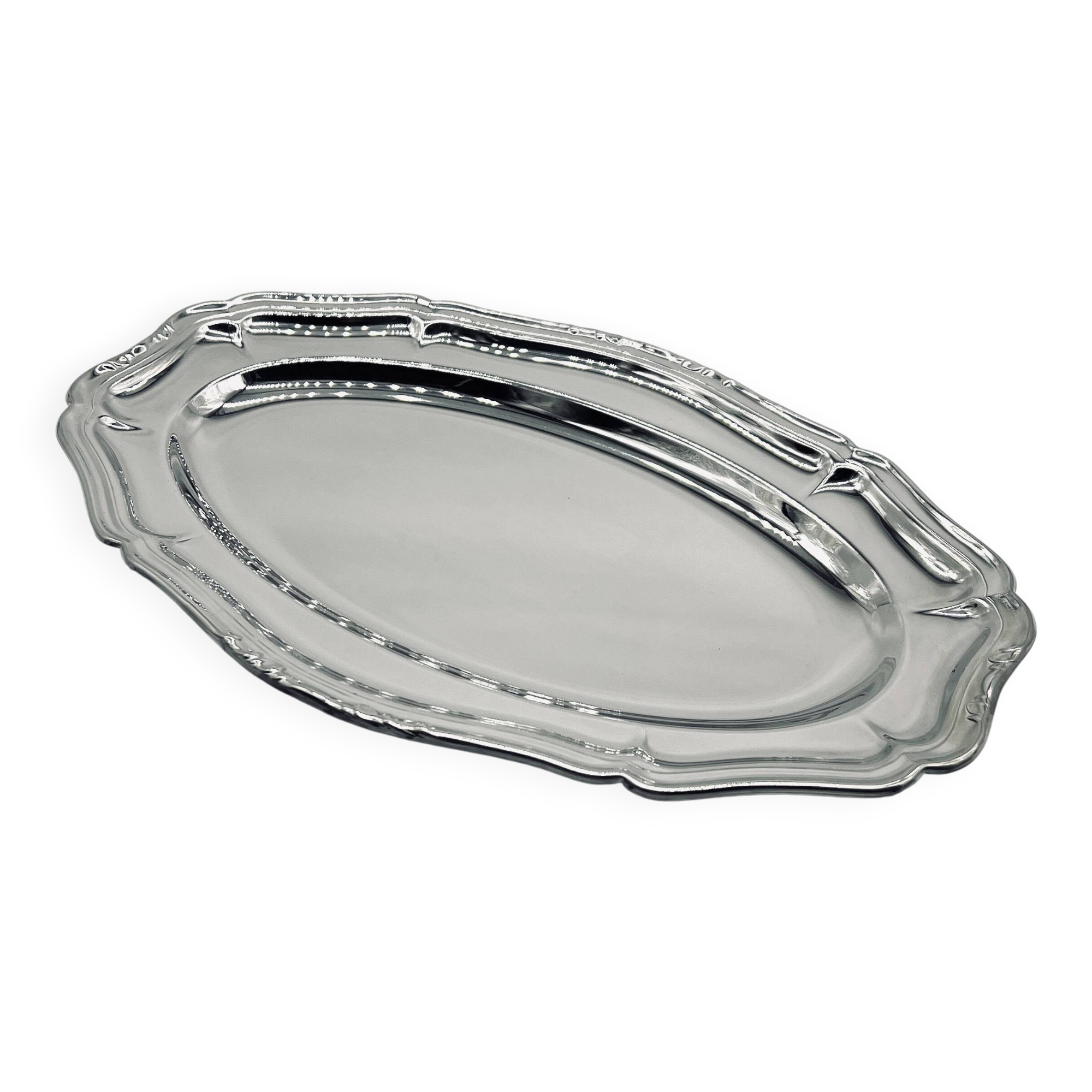 Stainless steel dish