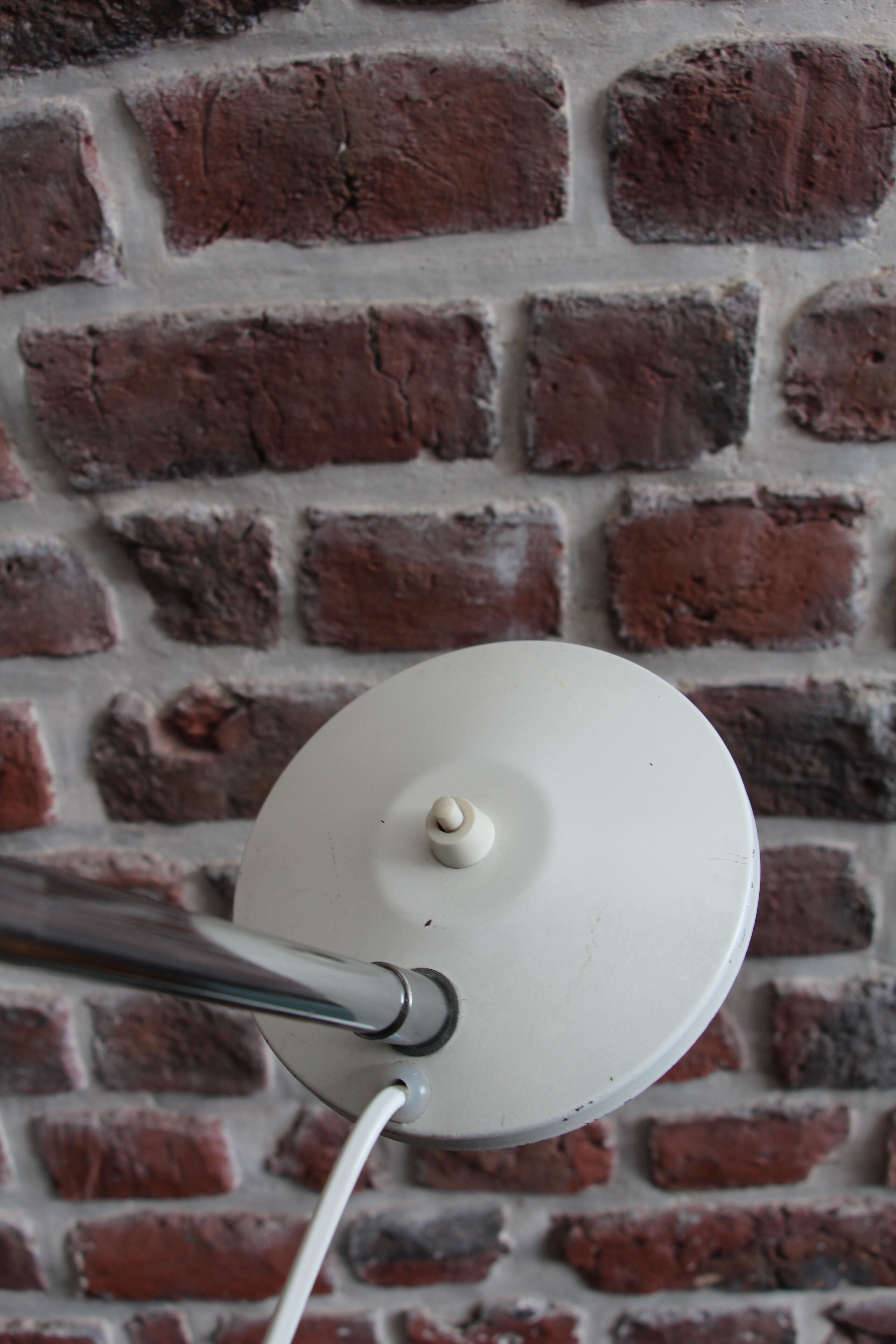 Desk lamp ALUMINOR white 70's