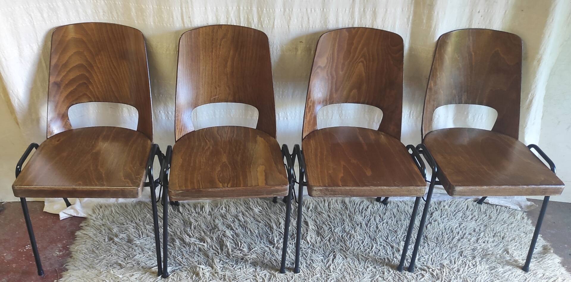 Baumann chairs model Manathan - 1960s/70s