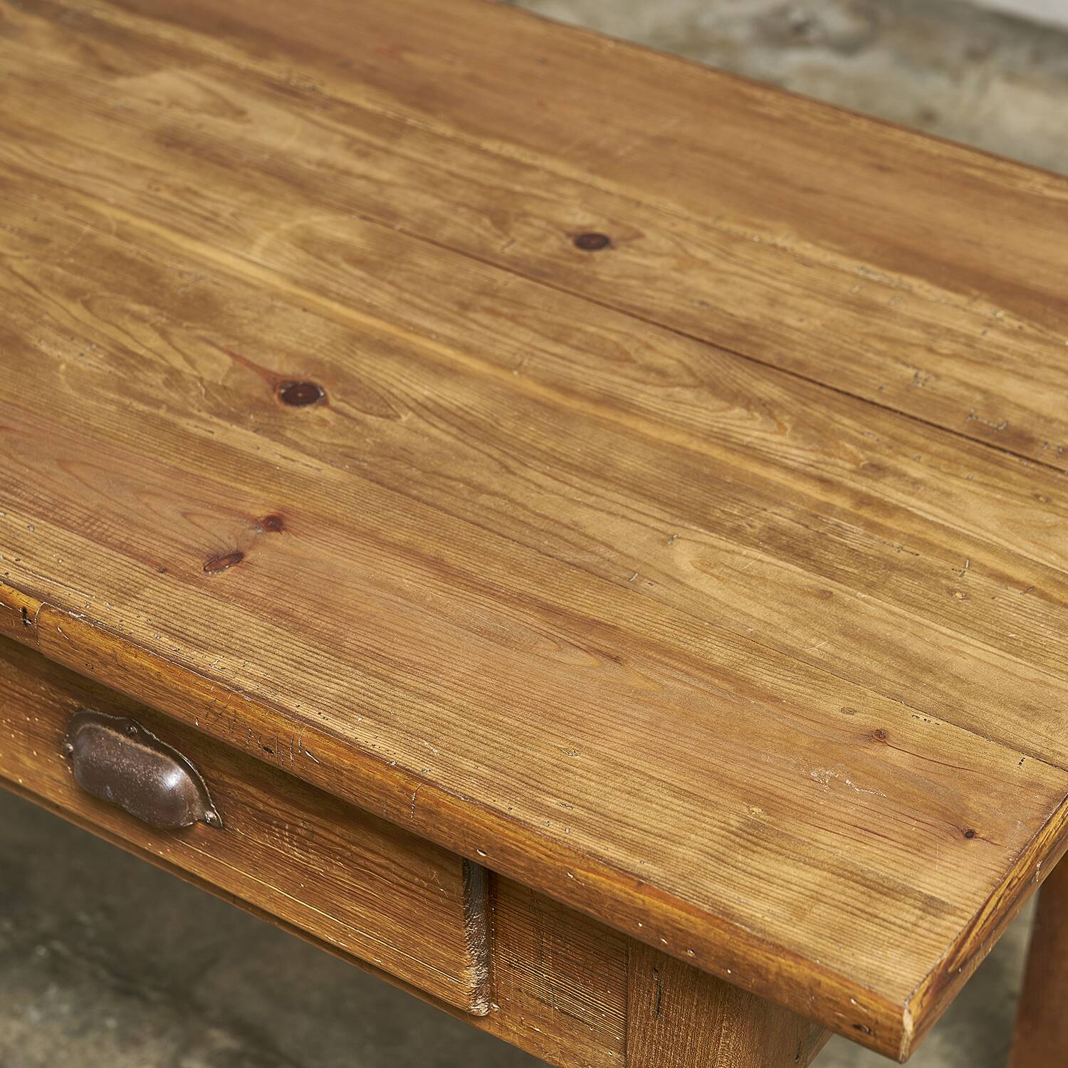 school desk with 3 drawers