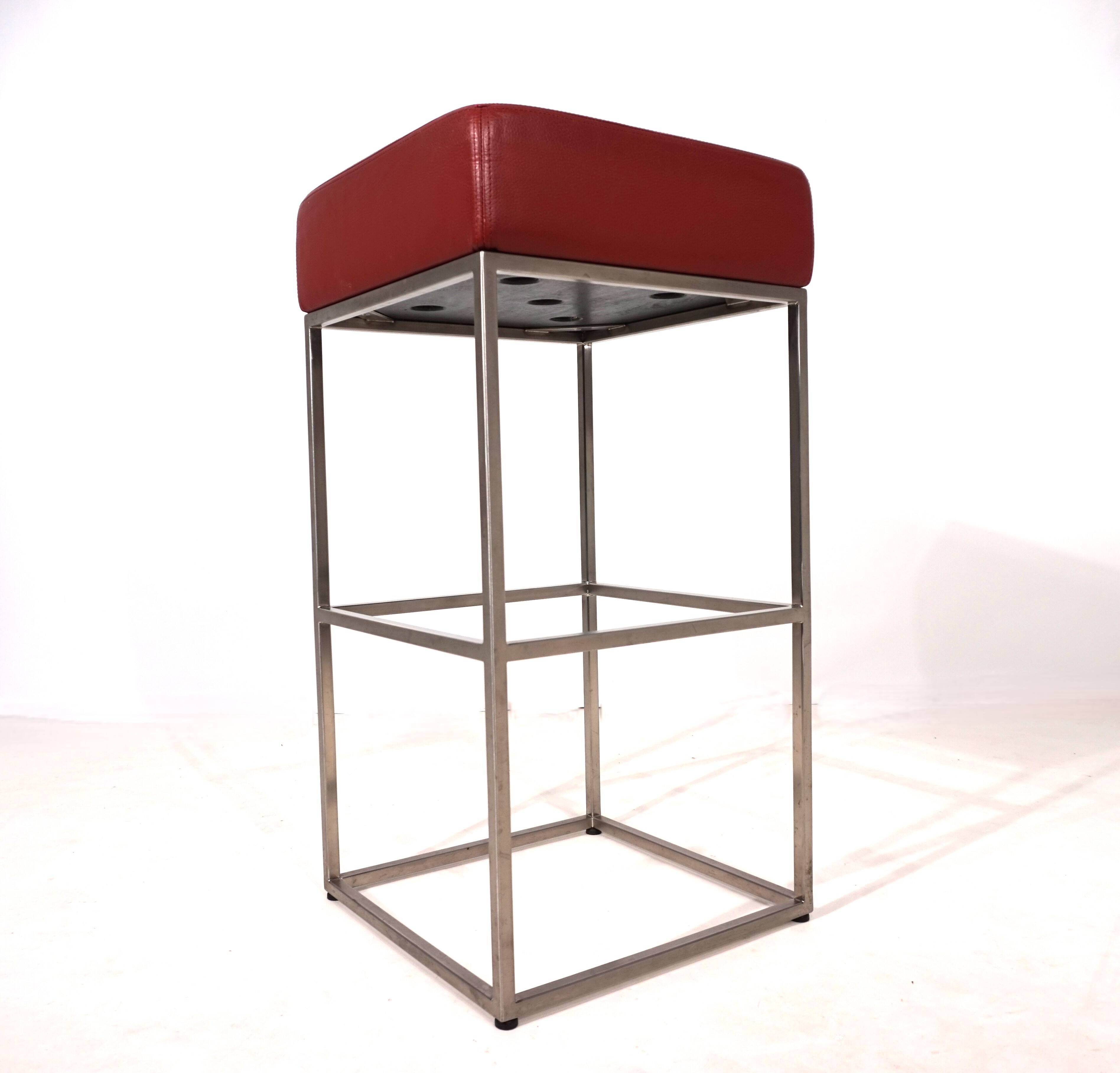 Ensemble de 6 tabourets de bar De Sede DS 218/55 par Paolo Piva, 2000