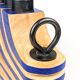 Candélabre en bois 7 branches | Bleu Klein | Design Scandinave