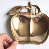 Brass apple pouch