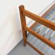 Pair of vintage stackable daybeds in oak wood and metal from the 60s