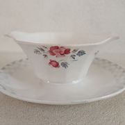 Saucière double terre de fer Digoin Sarreguemines