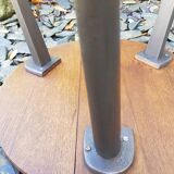 Round wooden coffee table