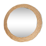 Wicker mirror 26cm