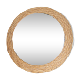 Miroir en osier 26cm