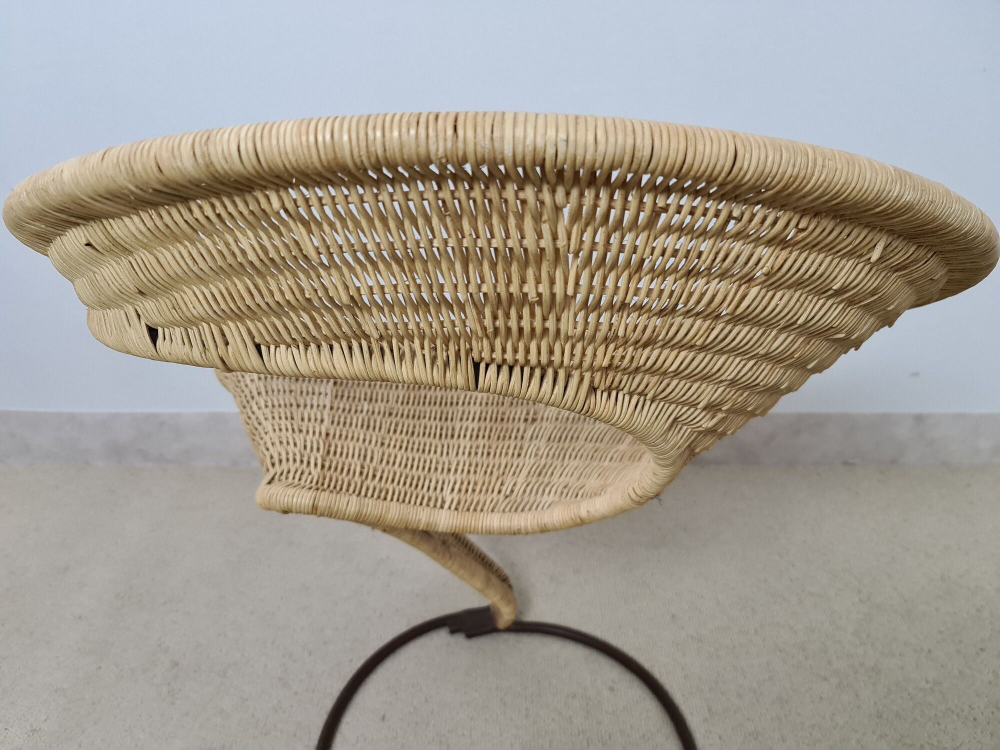 Zest wicker chair by François Liguori for the pescatore studio