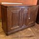 Large Oak Sideboard with Two Doors - 19th Century