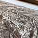 Carcassonne, Aude, vintage, photo plate printed in 1935.