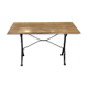 Bistro oak table