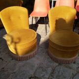 2 ottoman armchairs
