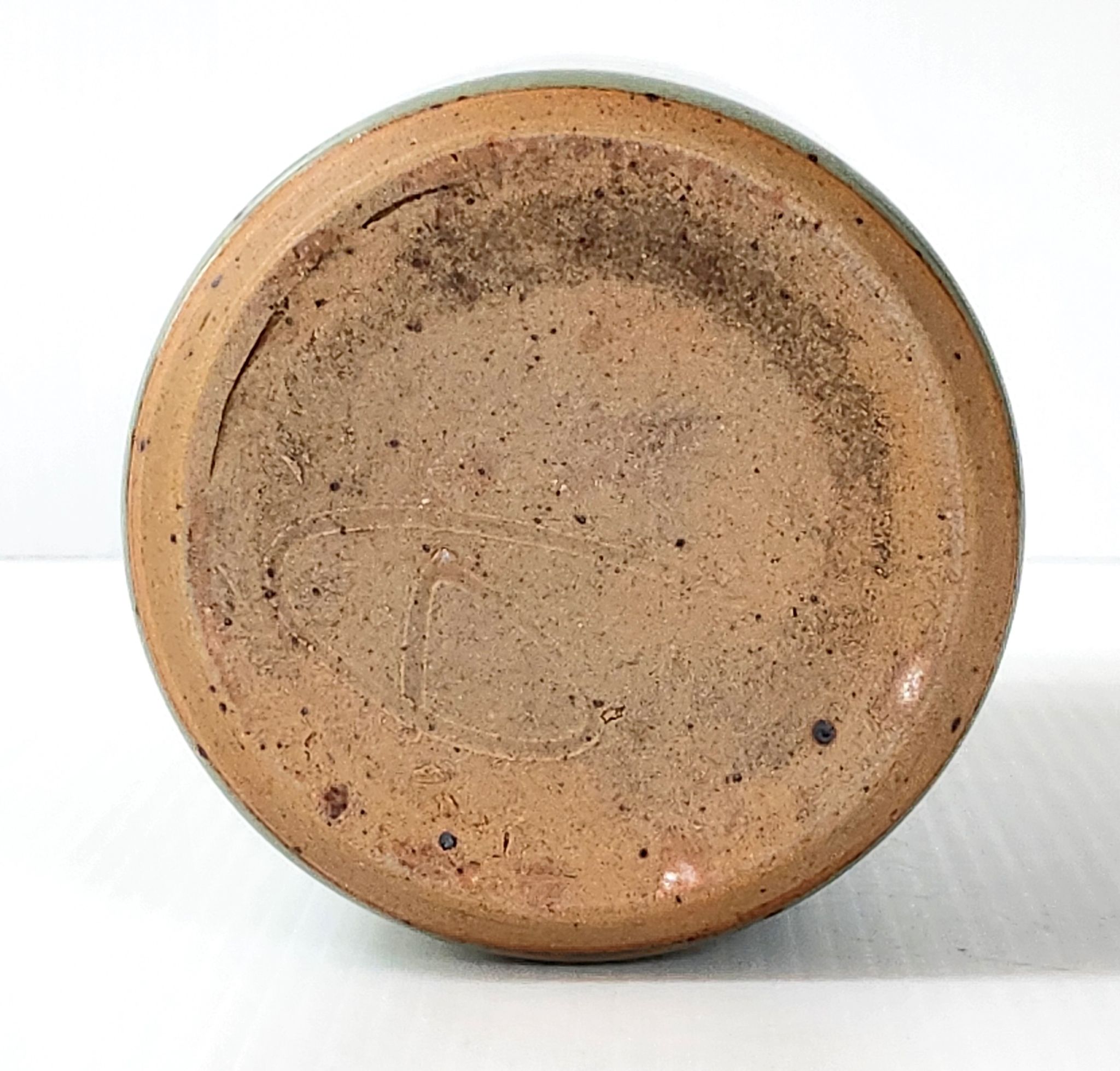 Vase rouleau vintage 1970 céramique