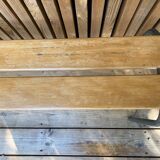 Vintage school bench