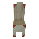 Neo-Brutalist and Postmodern Console-Pedestal – Unique artisan piece.