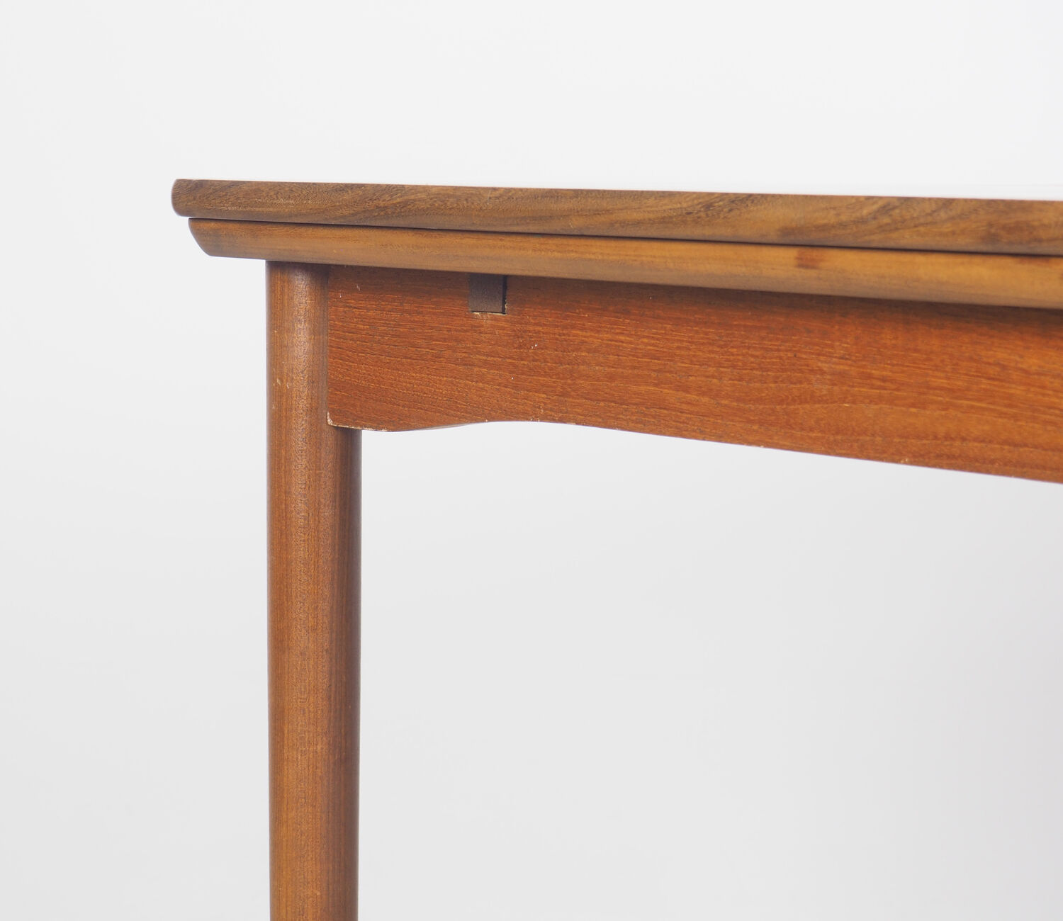 Vintage Danish design extendable teak dinner table, 1960's
