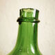 Demijohn in green 15 liters