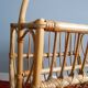 Porte revue vintage en rotin