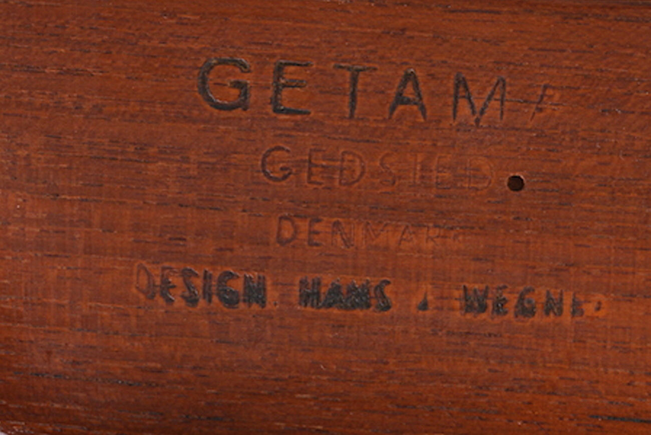 GE-270 Teak Easychair by Hans J. Wegner for Getama