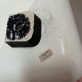 Double bed Series Ozoo, designed by Marc Berthier, white fibreglass, 70s.