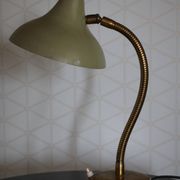 Lampe à poser laiton verte 420mm