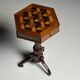 Marquetry side table ca. 1900