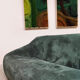 Vintage design corduroy lounge sofa 1970