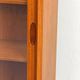 Danish Teak Cabinet with Glass Doors by Carlo Jensen for Hundevad, 1960s