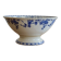 Saladier ancien porcelaine de Dresde bleu blanc