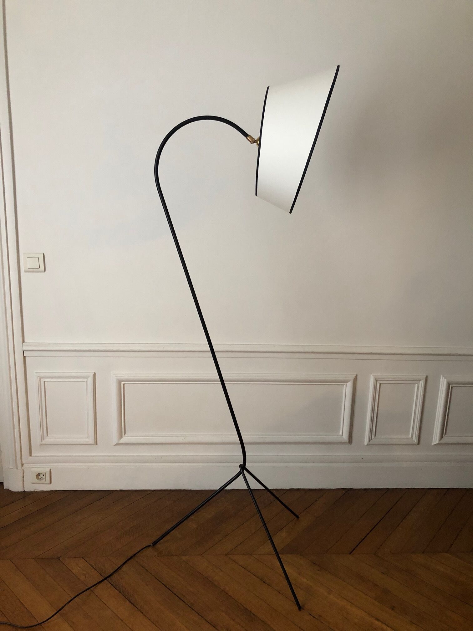 Tripod floor lamp 1950
