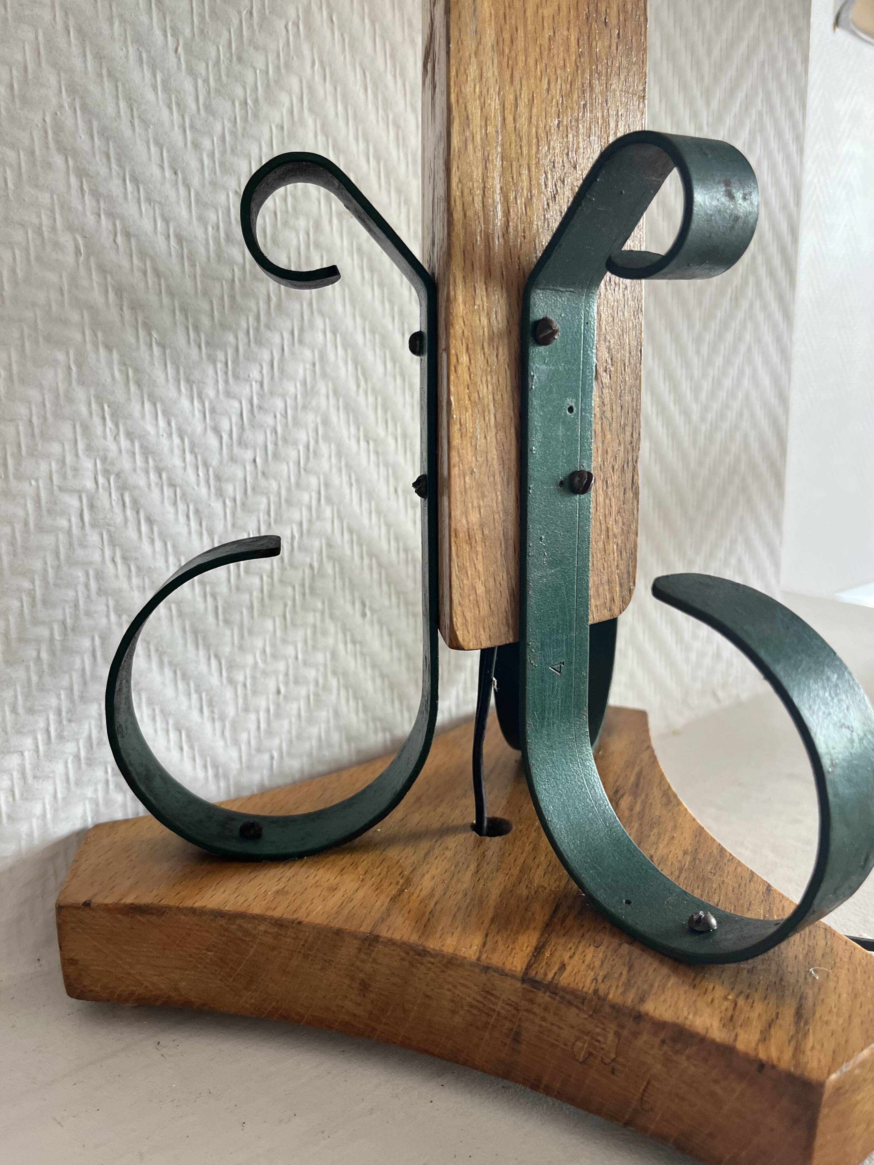 Vintage fifties desk lamp in Prouvé style