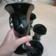 Black ice cream cups