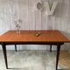 Table teck "papillon"