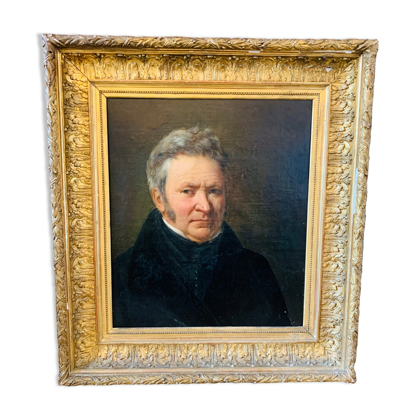 Portrait painting of a man