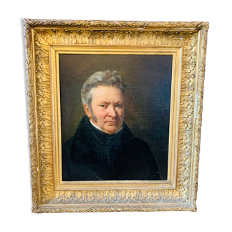 Portrait painting of a man