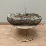 Natural stone basin